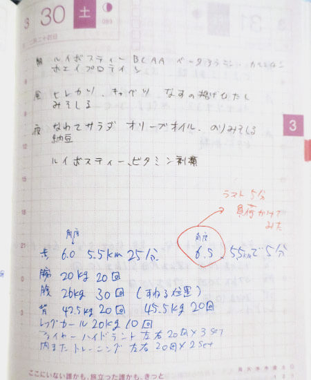 みんなのダイエット記録 ほぼ日手帳