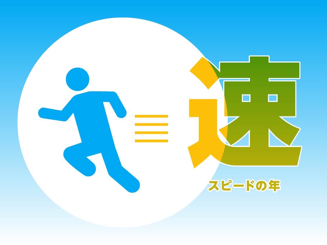 速（スピードの年）
