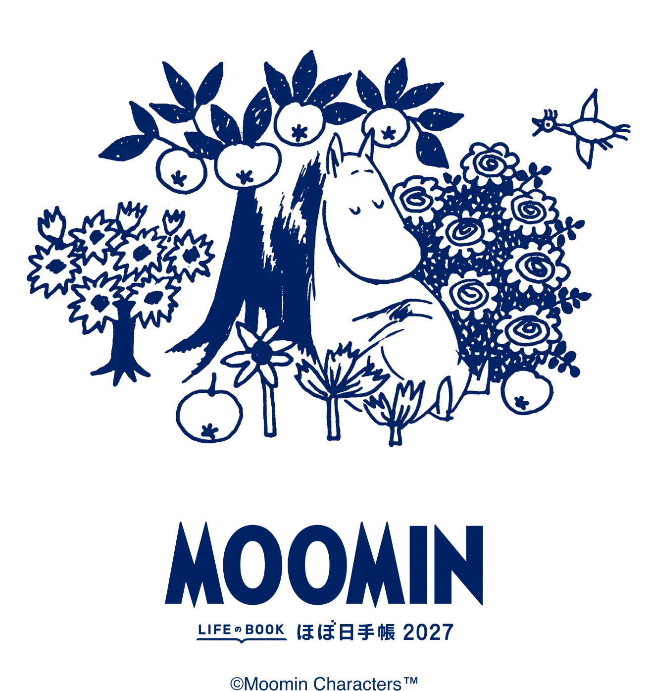 MOOMIN LIFEのBOOK ほぼ日手帳2027 ©Moomin Characters™