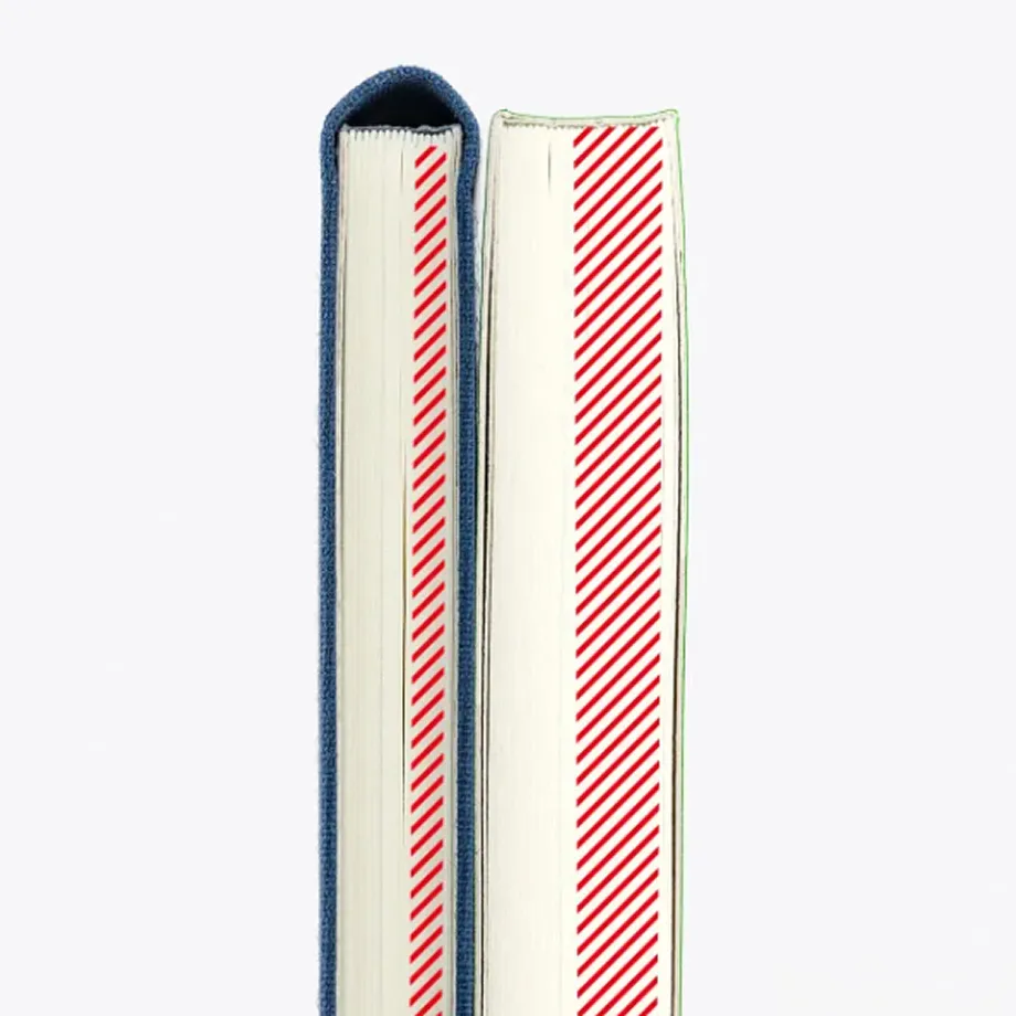 weeksの方眼メモページの厚さの写真