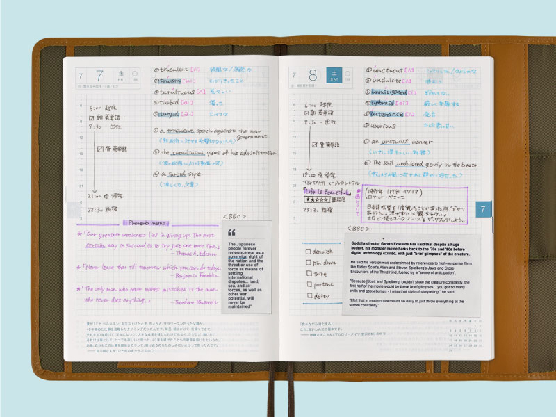 Hobonichi Techo Cousin 4 Types of Hobonichi Techo Books Hobonichi