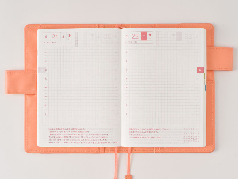 Hobonichi Techo Original 4 Types of Hobonichi Techo Books Hobonichi