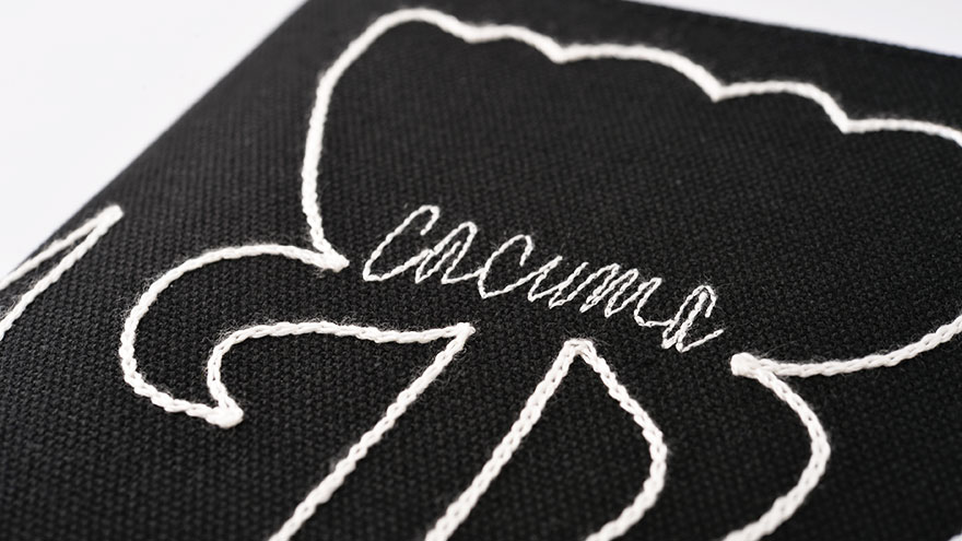 Embroidery close-up