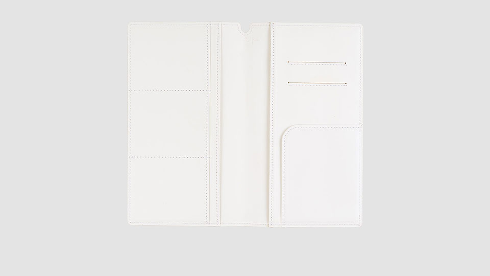 Passport Cover (White) - Techo Lineup - Hobonichi Techo 2017