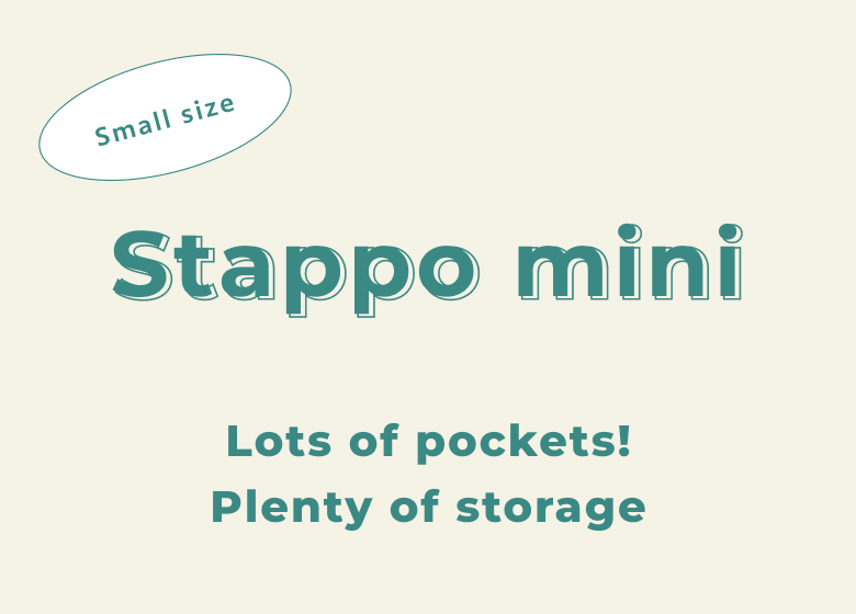 stappo mini Lots of pockets! Plenty of storage