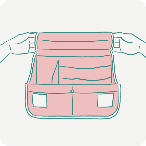 しまうイラスト