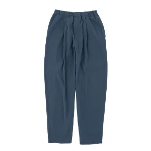 タックテーパードパンツ moonblue