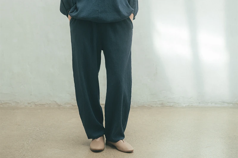 ONI YORYU 裾パイピングパンツ