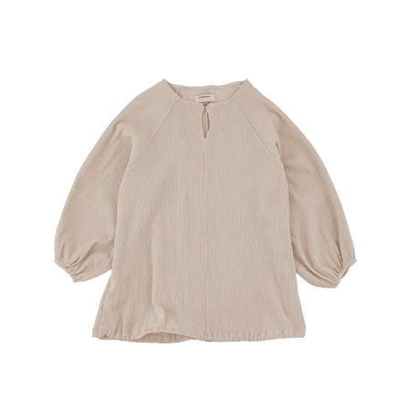 ONI YORYU ブルームギャザーブラウス Frost