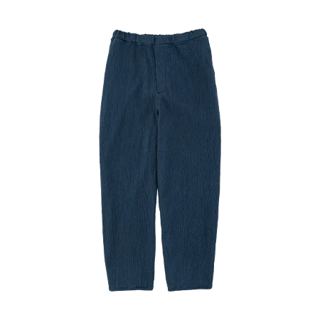 ONI YORYU 裾パイピングパンツ Gem blue