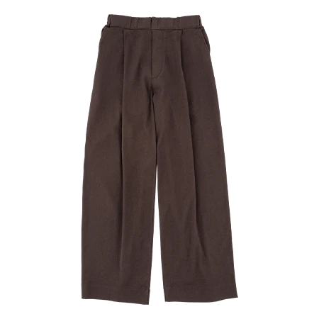 ワイドストレートトラウザー Evening Cacao