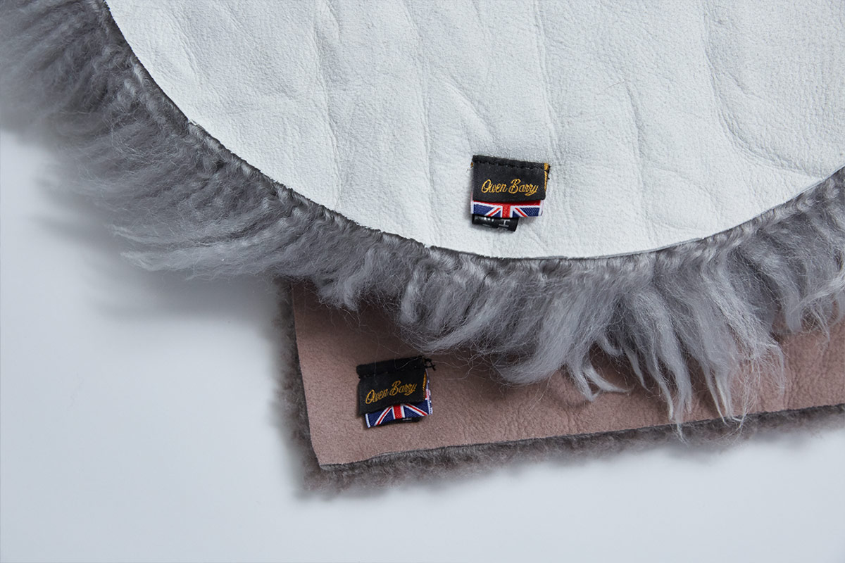 オーエンバリー ひざ掛け マルチケット 羊毛 Sheepskin