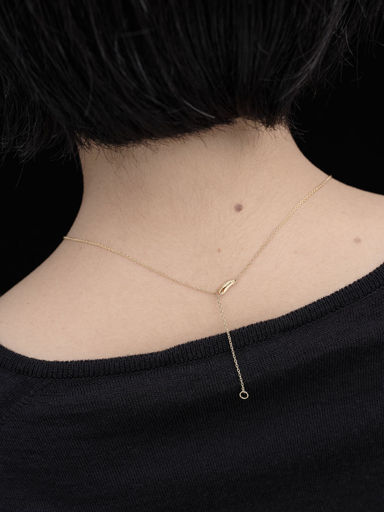 ひとさじのジュエリー une pincée Gold Collection - vapeur - | チェーンネックレス の画像２