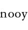 nooy