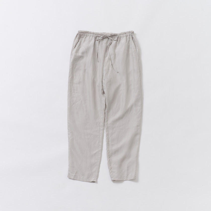 シルクパンツ（ライトグレー）