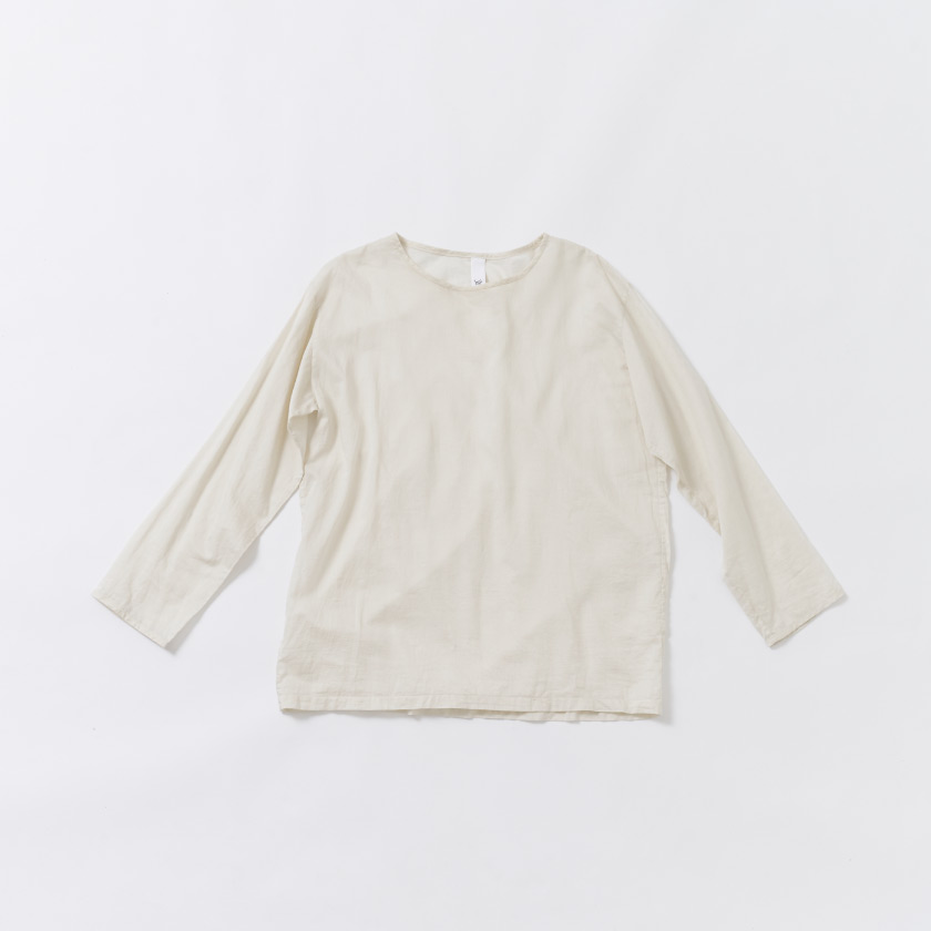 シンプルブラウス（アイボリー）