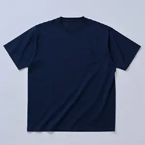 夏サラポケットＴシャツ ミッドナイト