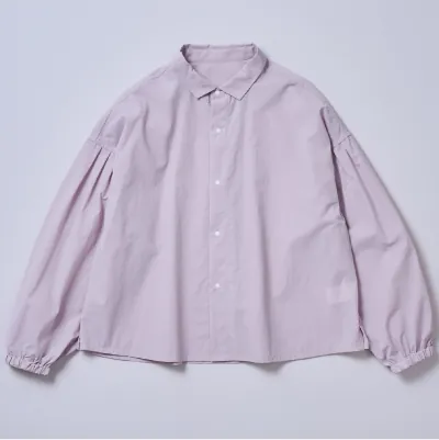 kazeブラウス シアー ラベンダー