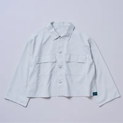 kazeショートジャケット ミスト