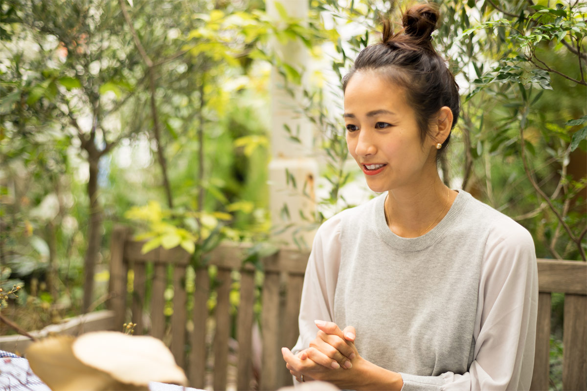 その2 今のほうが自分らしい 前田有紀さんと世界の花々 ほぼ日刊イトイ新聞