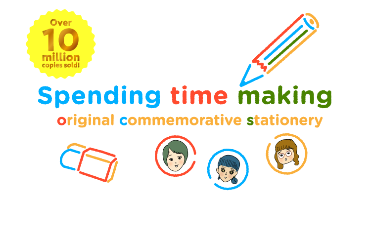 Celebrating 10M sales Spending time making original stationery