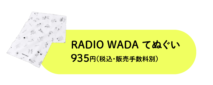 RADIOI WADA てぬぐい